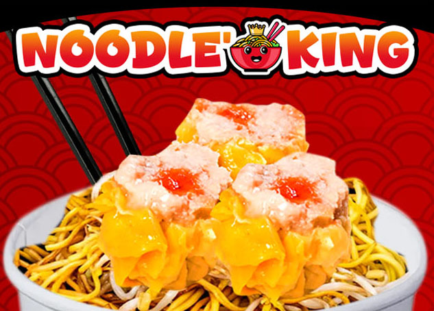 Noodle King featured noodles with siomai